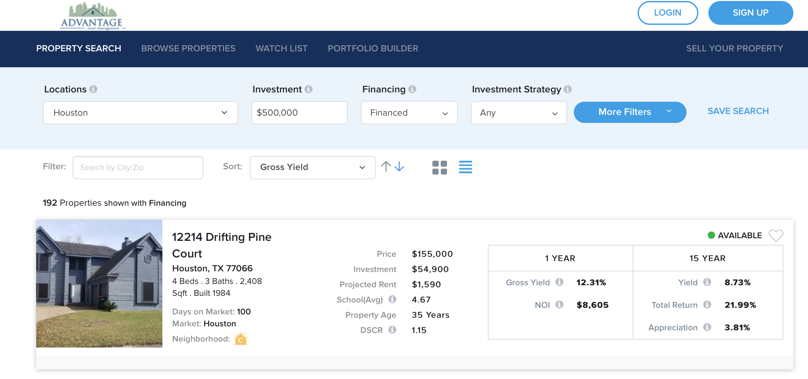 A user navigating the INVESTimate® platform on a laptop, accessing investment alerts and dashboard features.