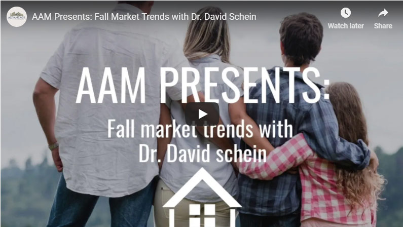 AAM Presents: Fall Market Trends with Dr. David Schein